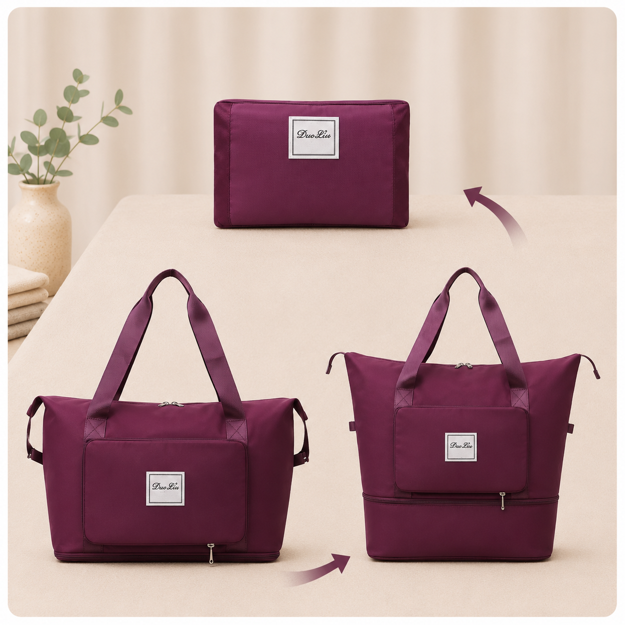 Bolso Expansible y Plegable