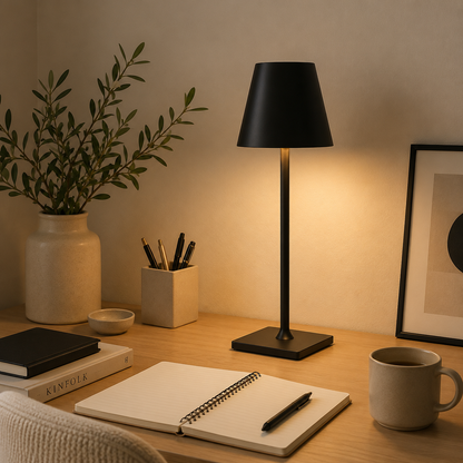 Lámpara Led De Mesa Recargable Inalámbrica