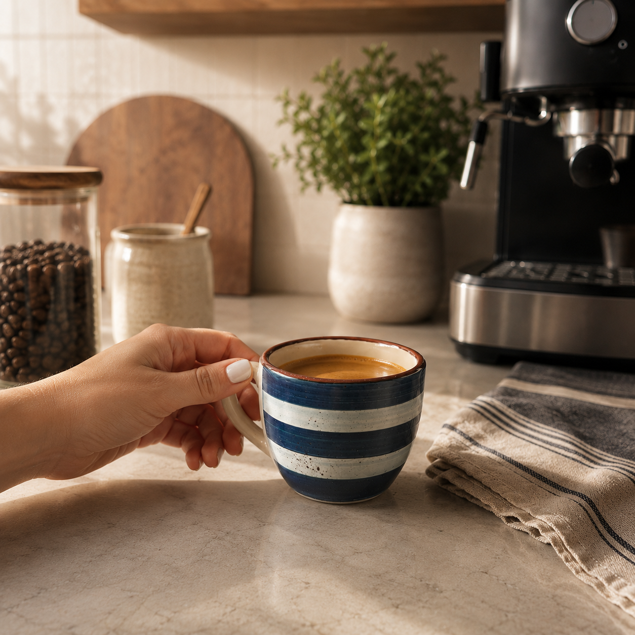 Taza de Espresso Marine