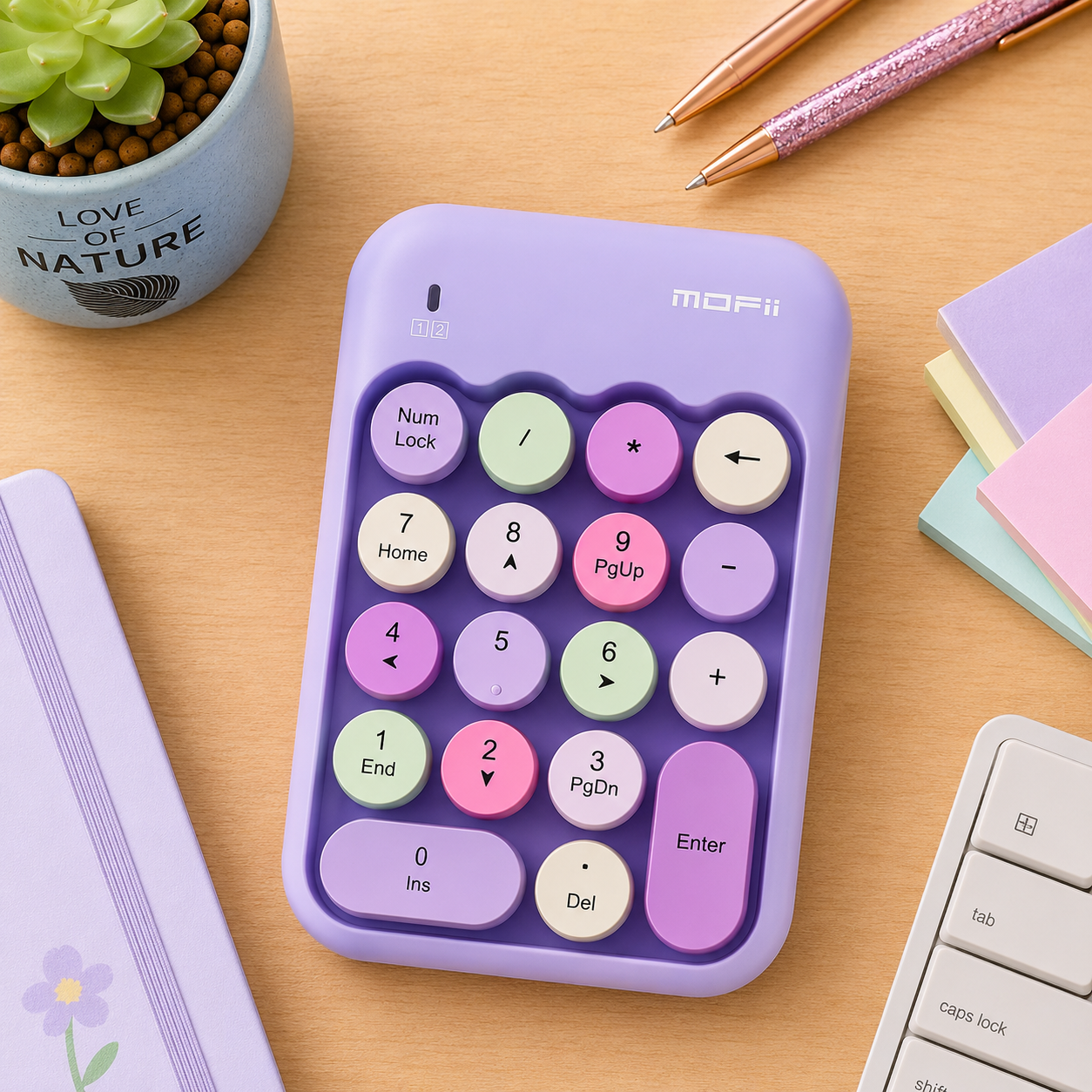 Teclado Numérico Inalámbrico
