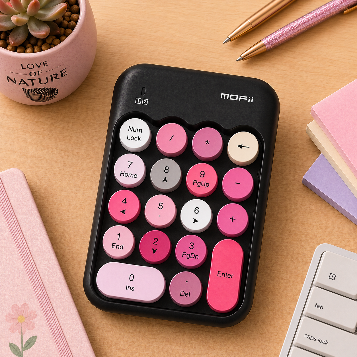 Teclado Numérico Inalámbrico