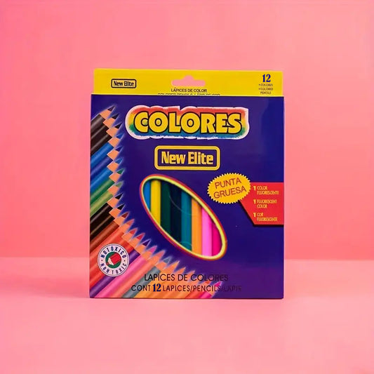 Mini Lápices de Colores x12