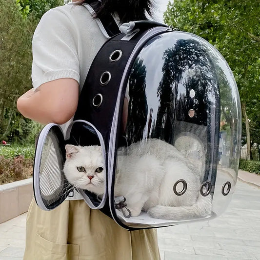 Mochila Transparente para Mascotas