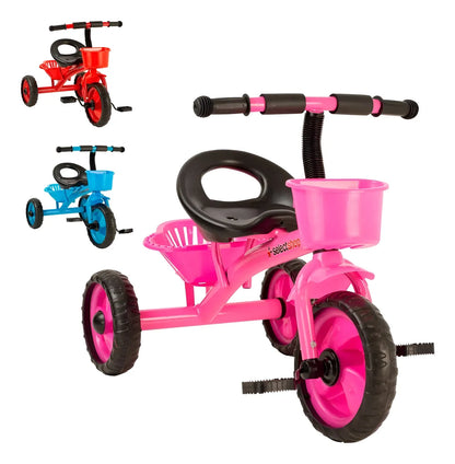 Triciclo Infantil Happy Babby Doble Canasto